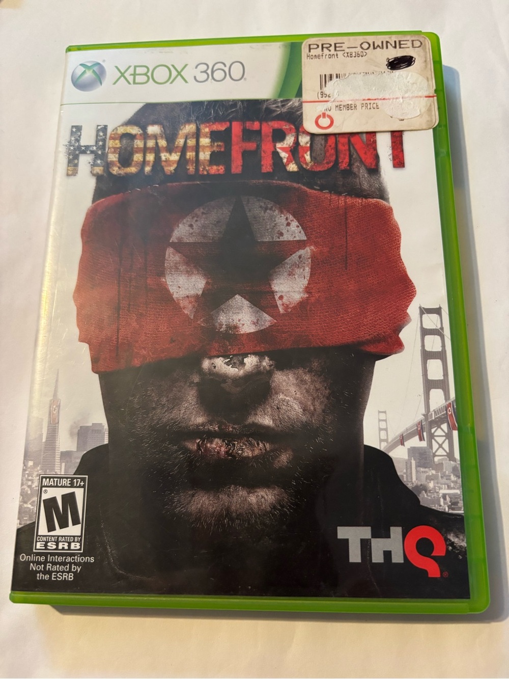 Xbox 360 Homefront CIB